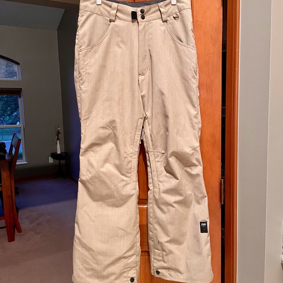 Ride Snowboard Pants Mens Small Tan (Pic 4 Stain) - Picture 2 of 11